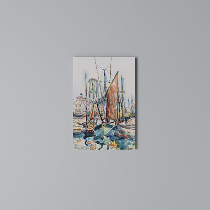 LA ROCHELLE Κατακόρυφος Πίνακας σε Καμβά