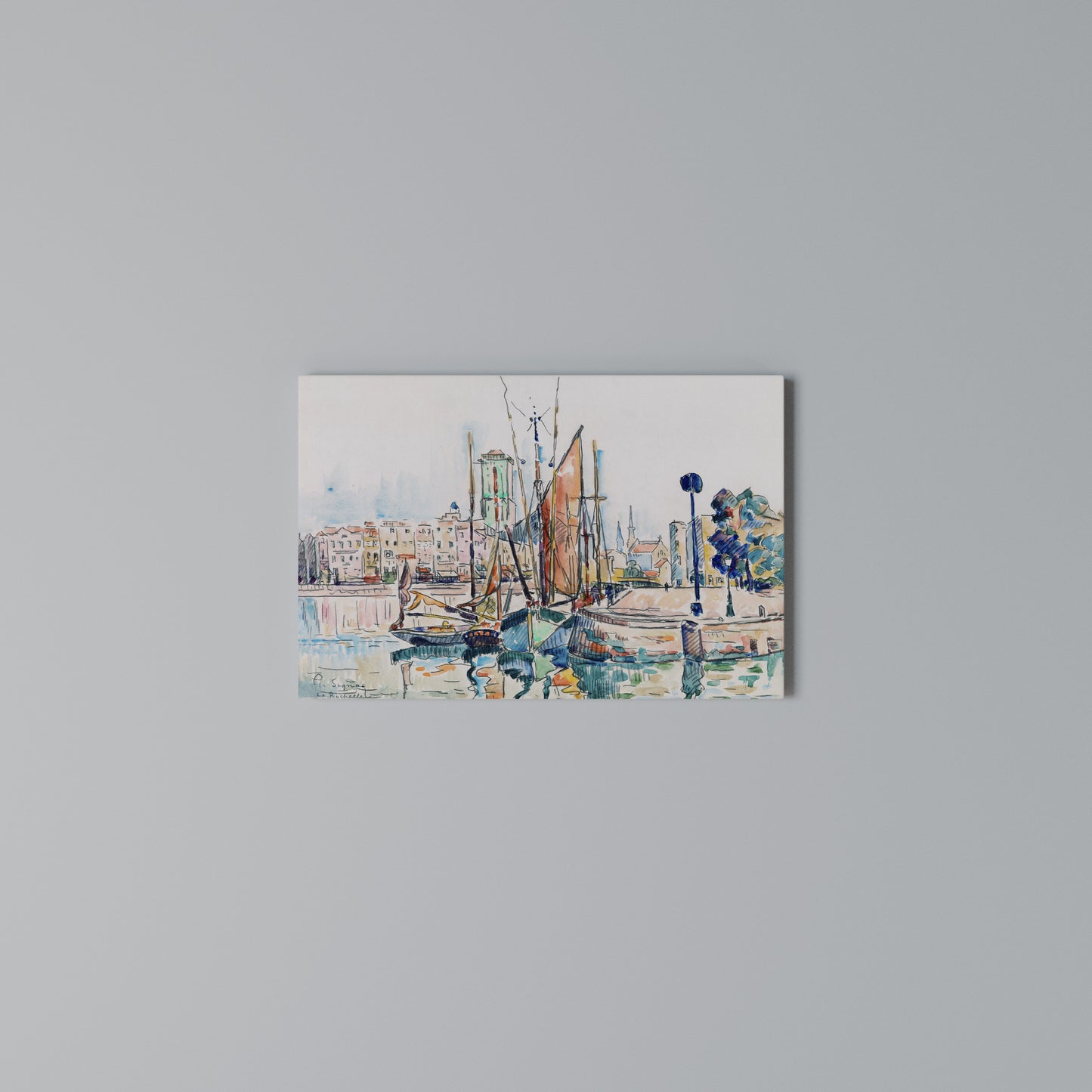 LA ROCHELLE Horizontal Canvas Print