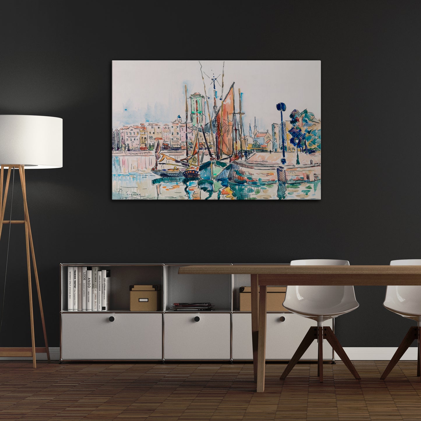 LA ROCHELLE Horizontal Canvas Print