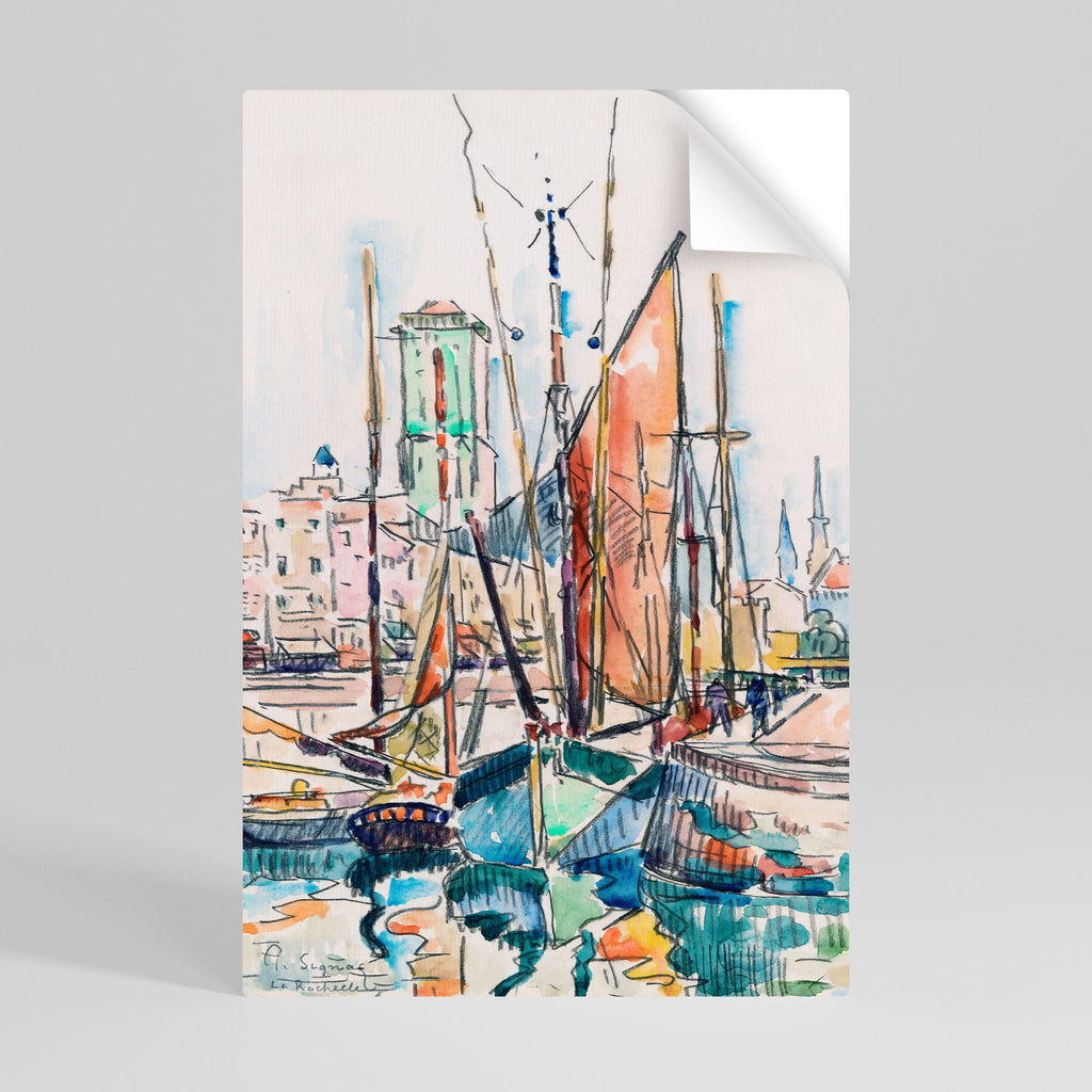 Αφίσα La Rochelle Peel and Stick με κάθετη επιγραφή