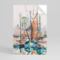 LA ROCHELLE Peel and Stick Vertical Poster