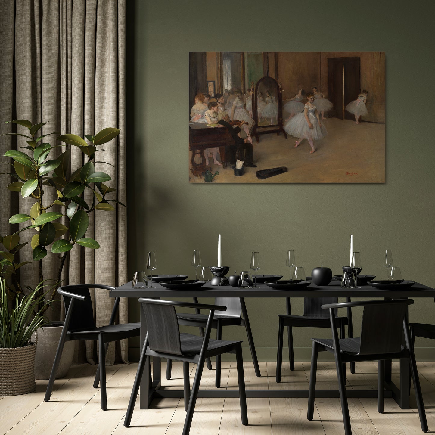 SPIRITS IN TUTUS Horizontal Canvas Print