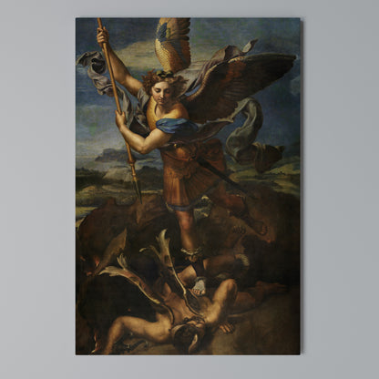 FURY AND FAITH Κατακόρυφος Πίνακας σε Καμβά