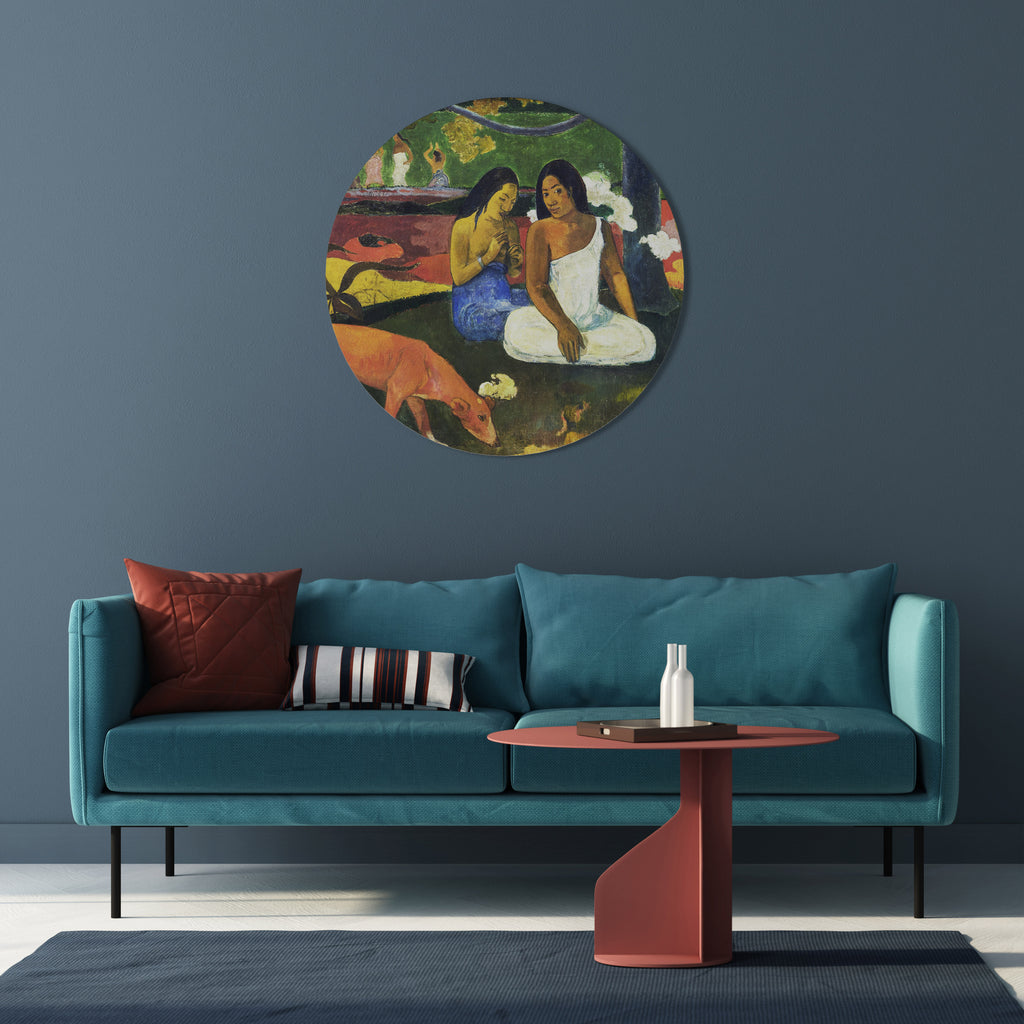 Στρογγυλή Τέχνη Τοίχου AREAAREAD BY GAUGUIN