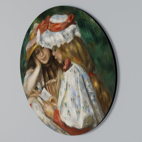 MUSE OF YOUTHFUL DREAMS Στρογγυλός πίνακας ζωγραφικής