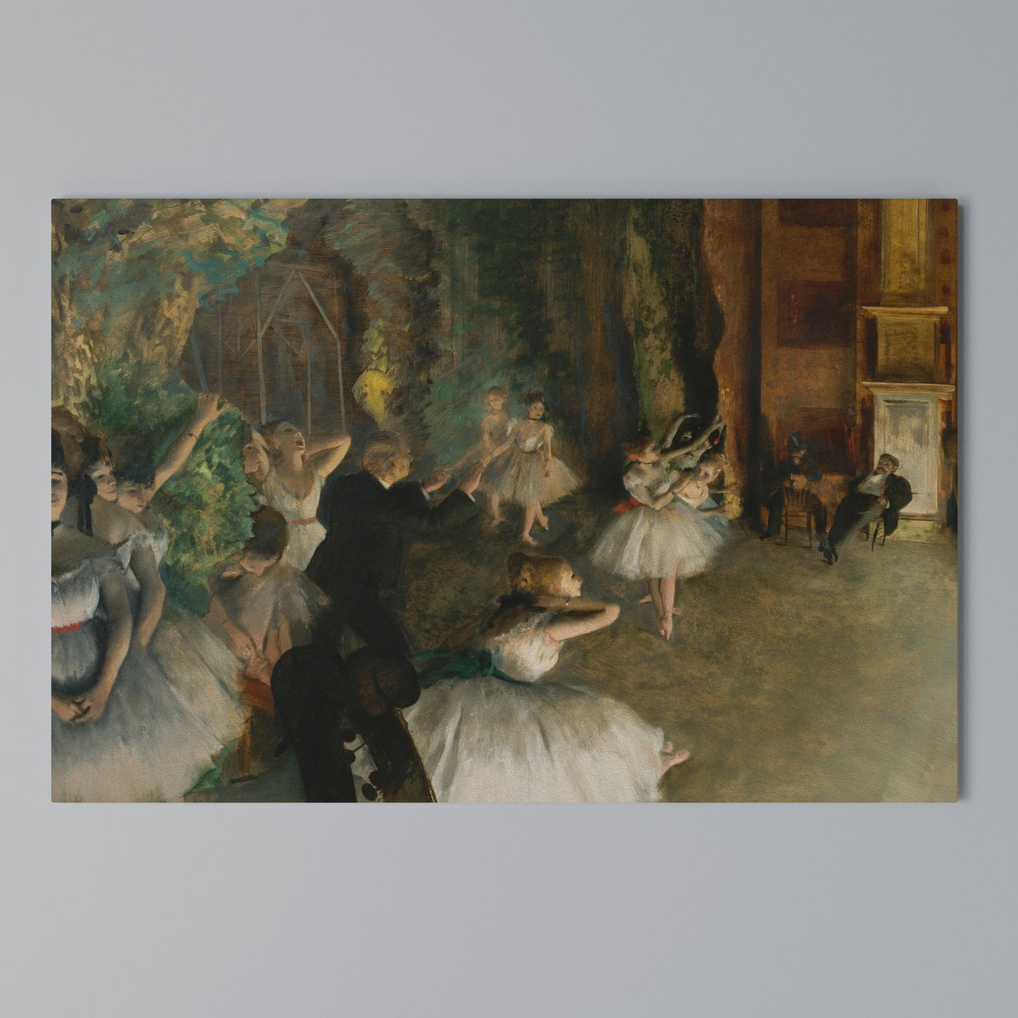 MYSTICAL BALLET REHEARSAL Horizontal Canvas Print