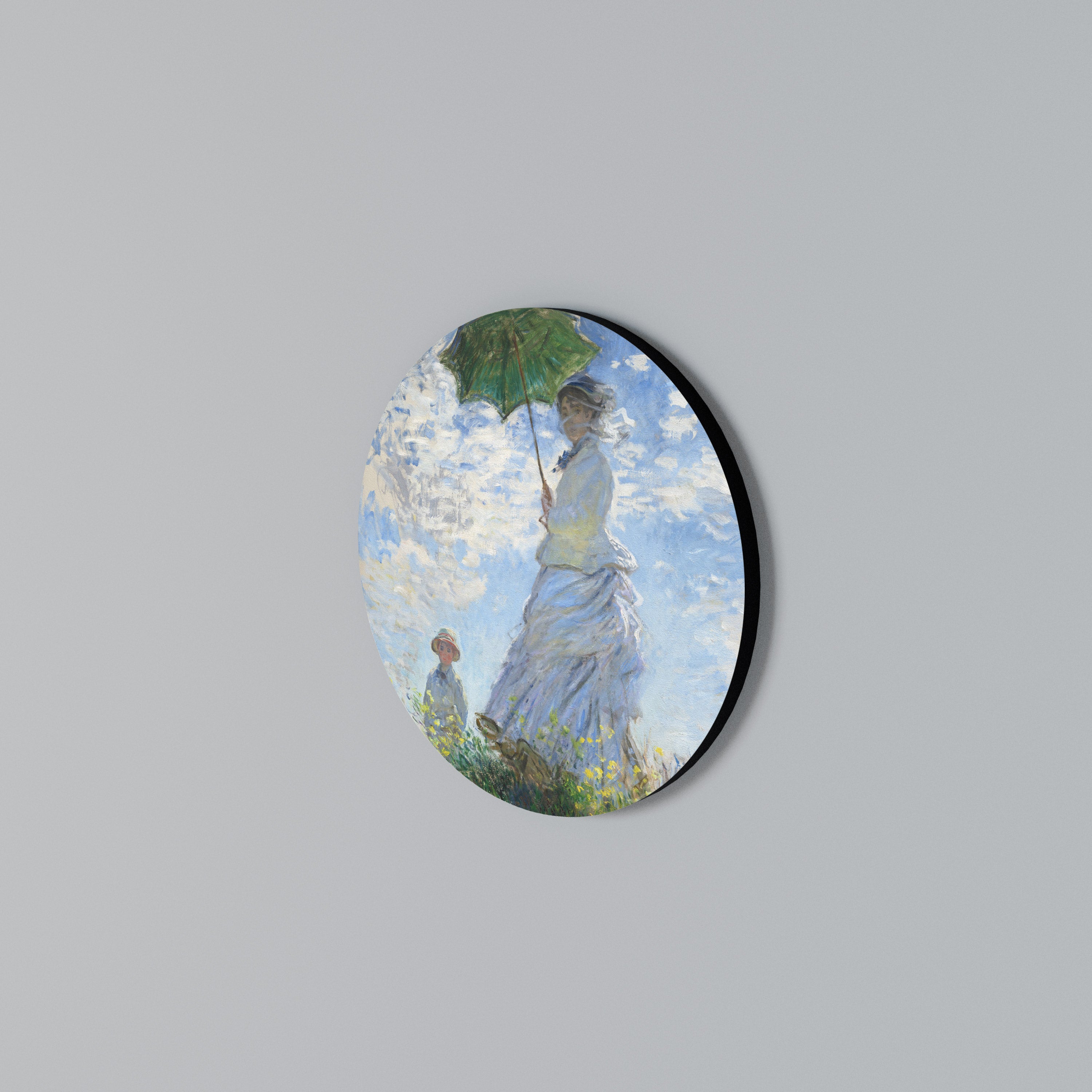 WHISPERS OF SPRING Στρογγυλός πίνακας ζωγραφικής