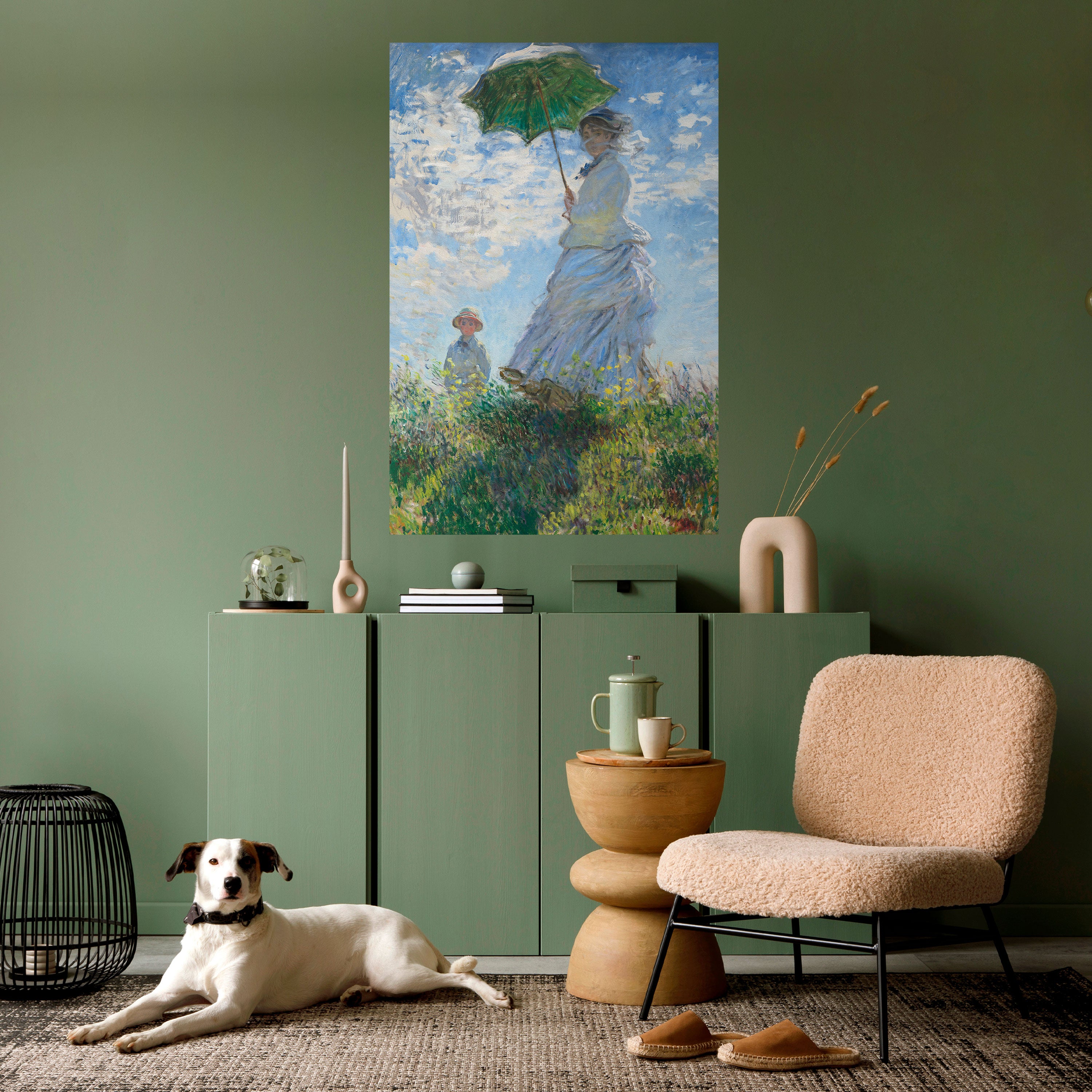 WHISPERS OF SPRING Peel and Stick Vertical Poster