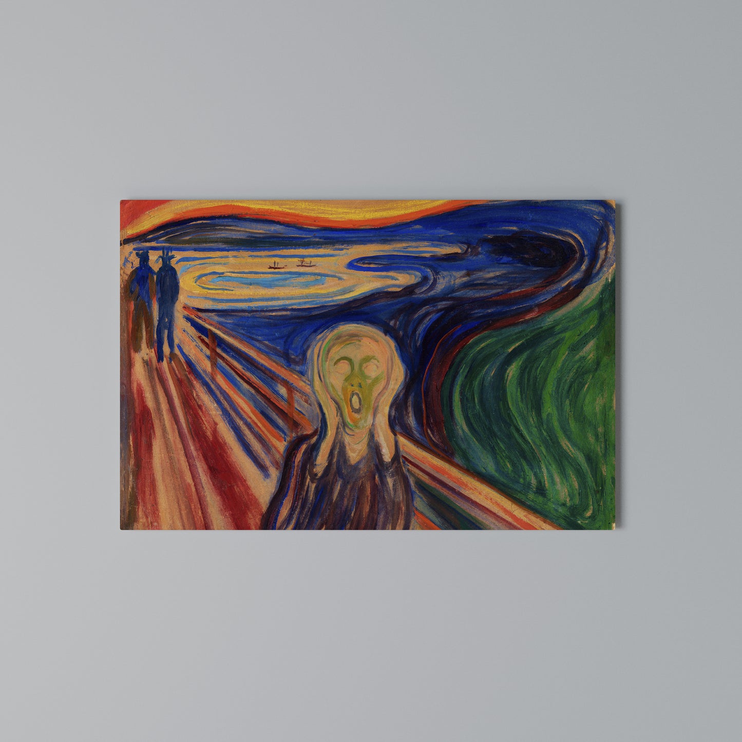 THE SCREAM Horizontal Canvas Print
