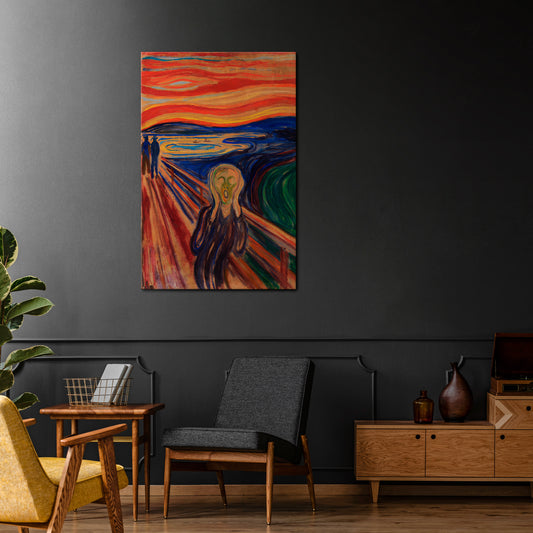 THE SCREAM Κατακόρυφος Πίνακας σε Καμβά