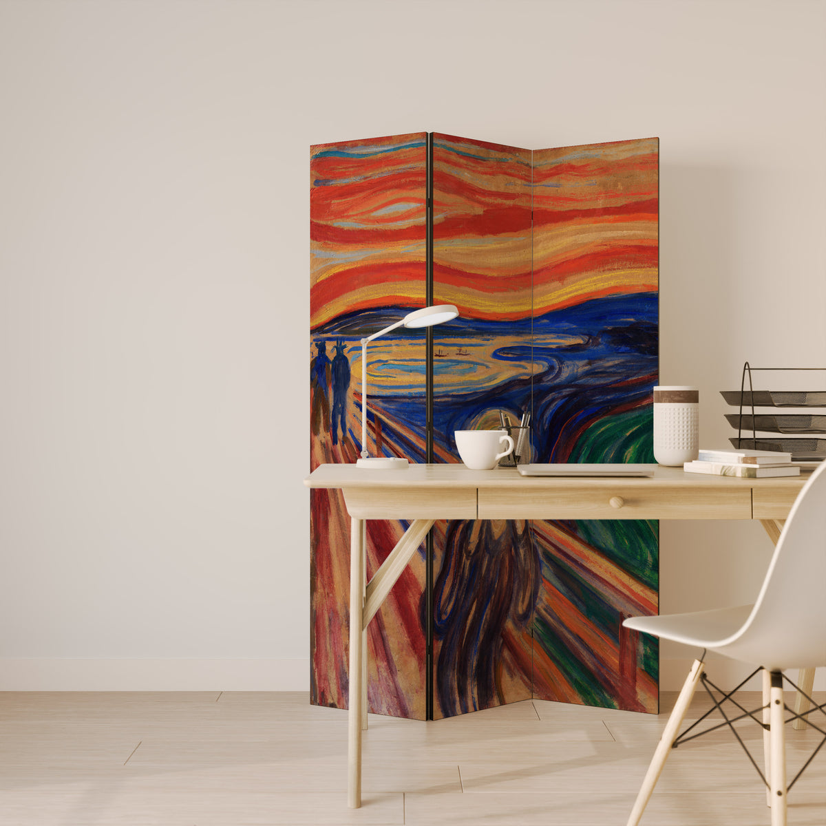 THE SCREAM Παραβάν με 3 πάνελ