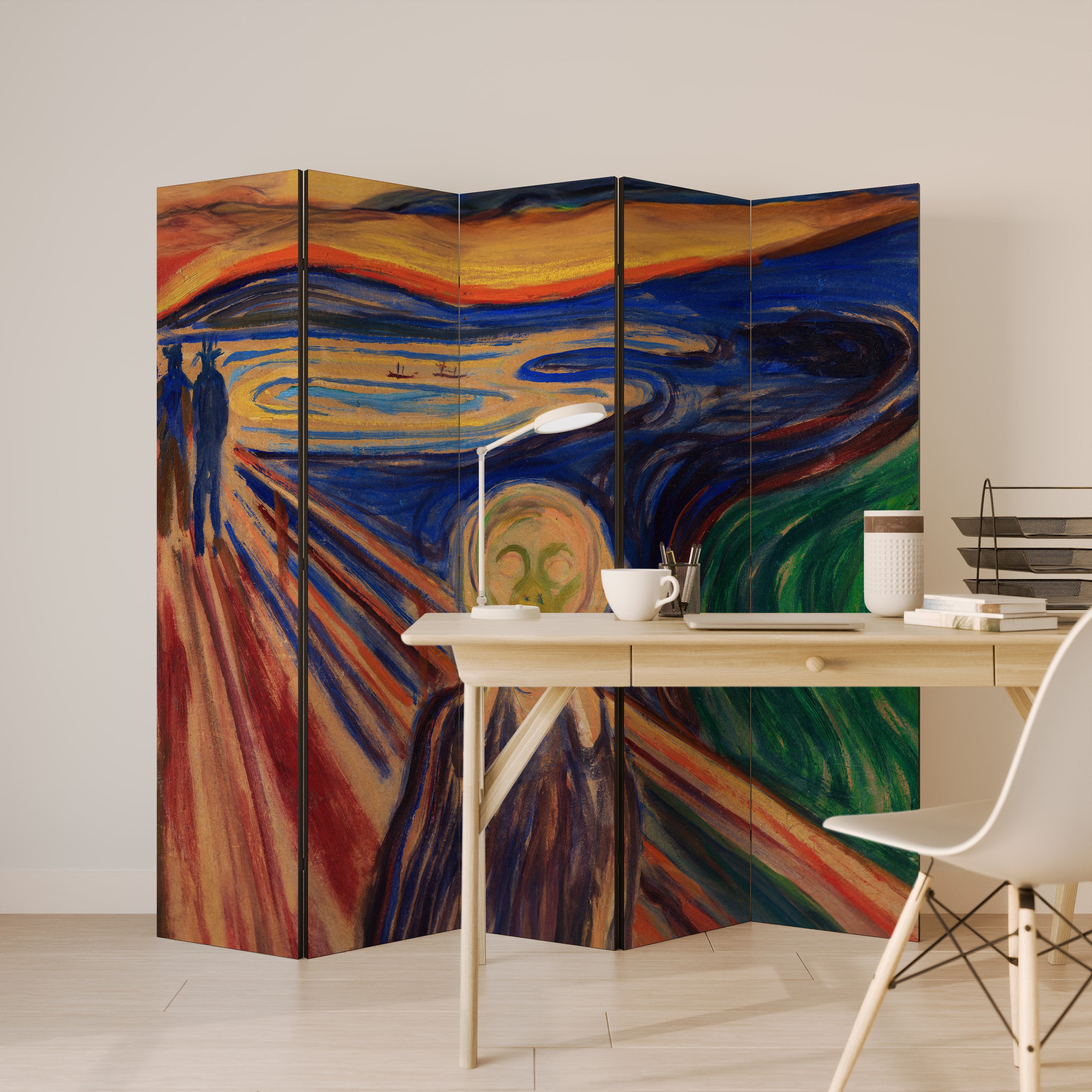 THE SCREAM Παραβάν με 5 πάνελ