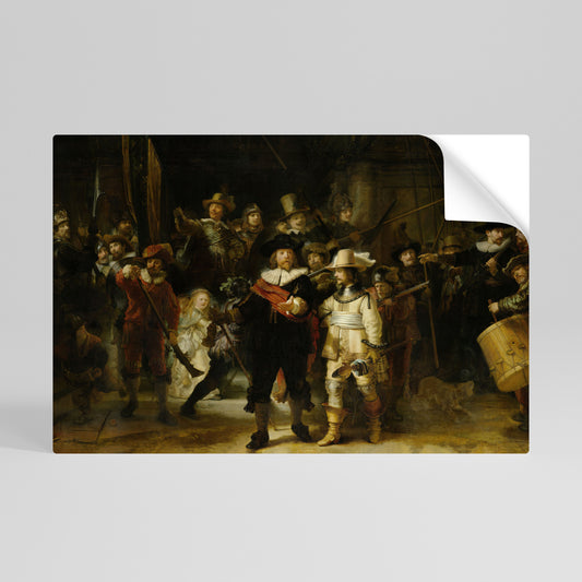 NIGHTWATCH TRIBUTE Αυτοκόλλητη Αφίσα οριζόντια