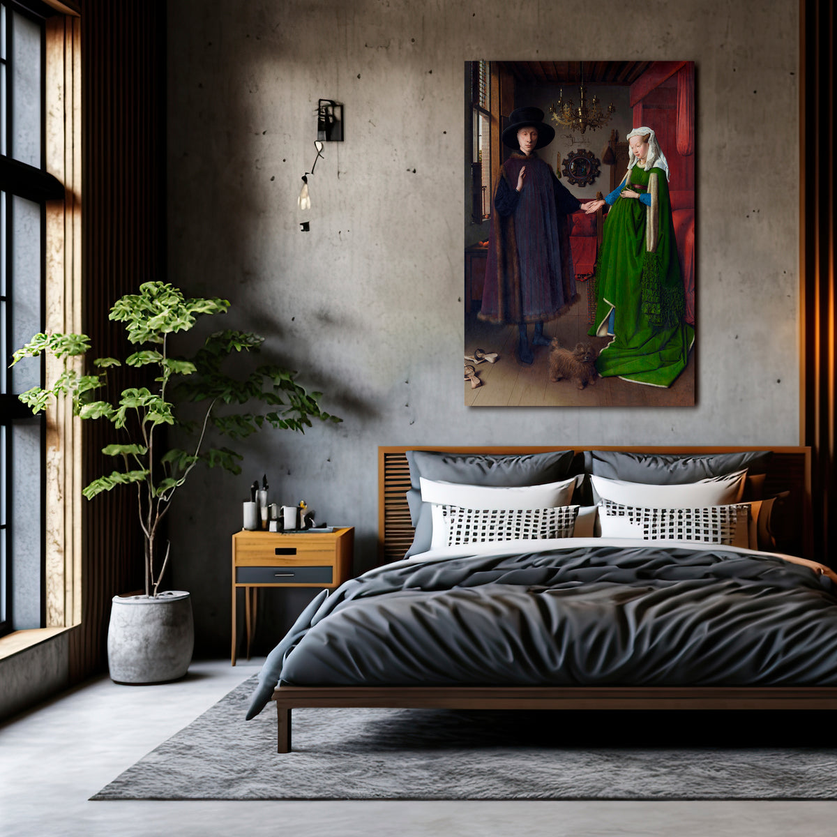 TIMELESS AFFECTION Κατακόρυφος Πίνακας σε Καμβά