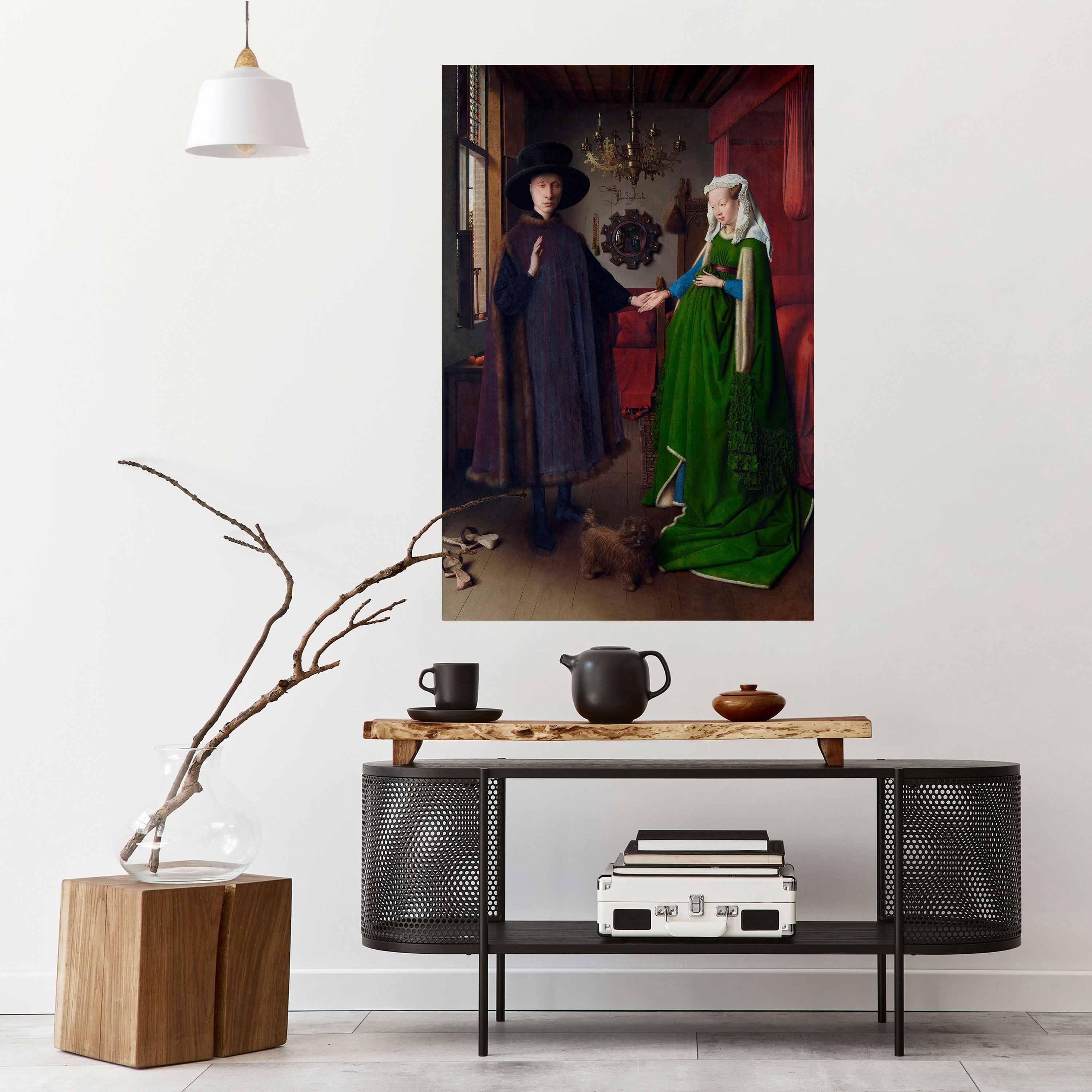 TIMELESS AFFECTION Peel and Stick Vertical Poster