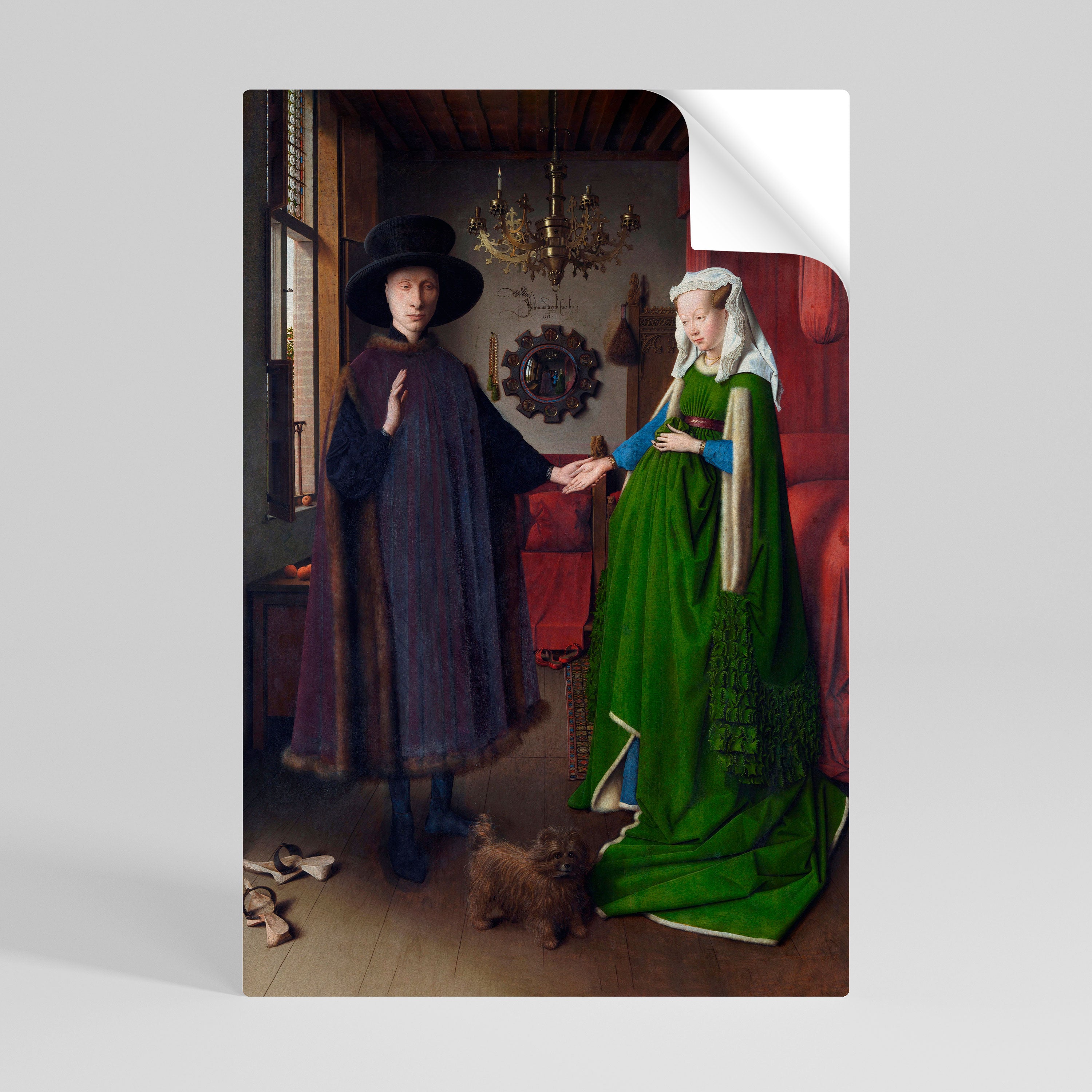 TIMELESS AFFECTION Peel and Stick Vertical Poster