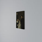 CHERISHED MOMENTS EMBRACED Vertical Canvas Print