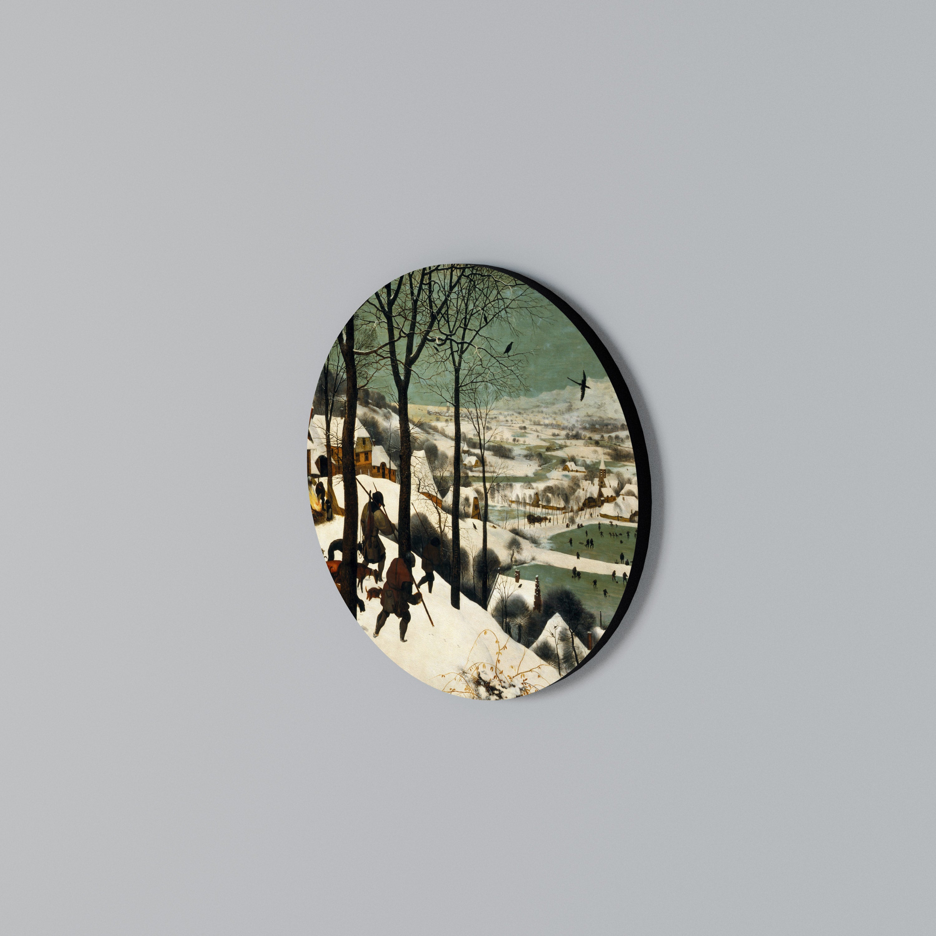 FROSTBITTEN ADVENTURES Round Wall Art