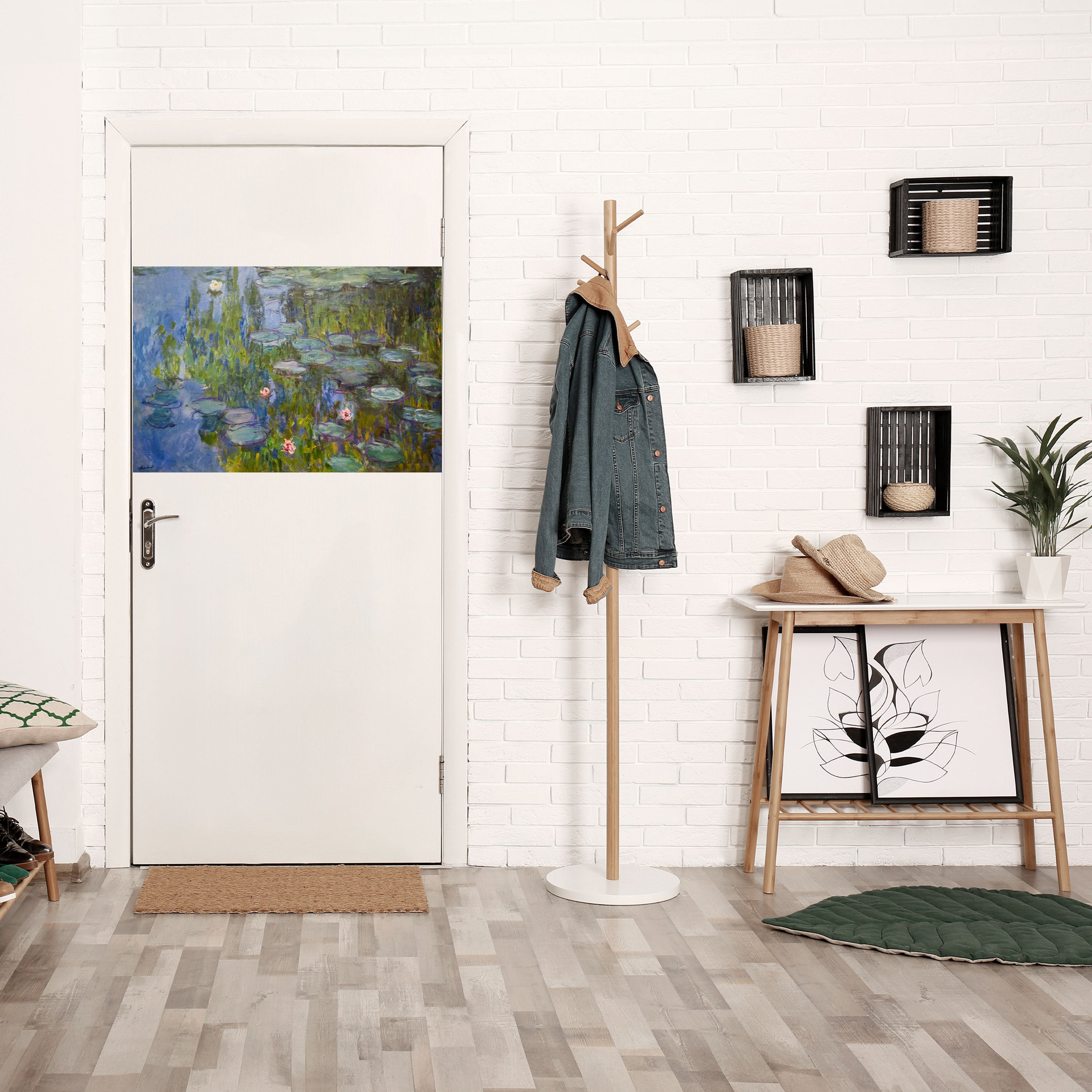 WATER LILIES Peel and Stick Horizontal Poster