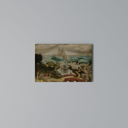 ENCHANTED LANDSCAPE DREAMS Horizontal Canvas Print