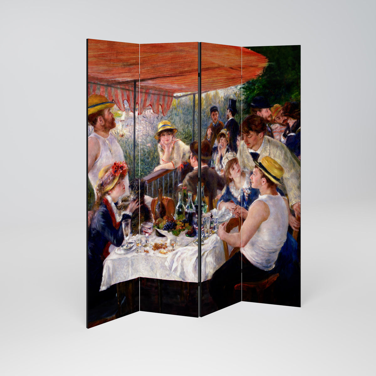 LUNCHEON OF THE BOATING PARTY Παραβάν με 4 πάνελ