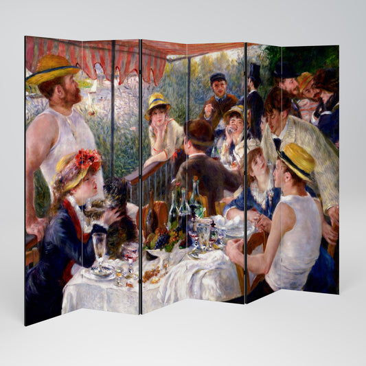 LUNCHEON OF THE BOATING PARTY Παραβάν με 6 πάνελ