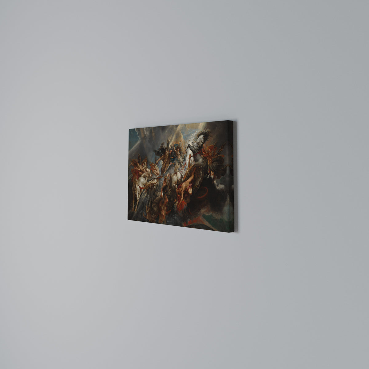 FURY IN MOTION Horizontal Canvas Print