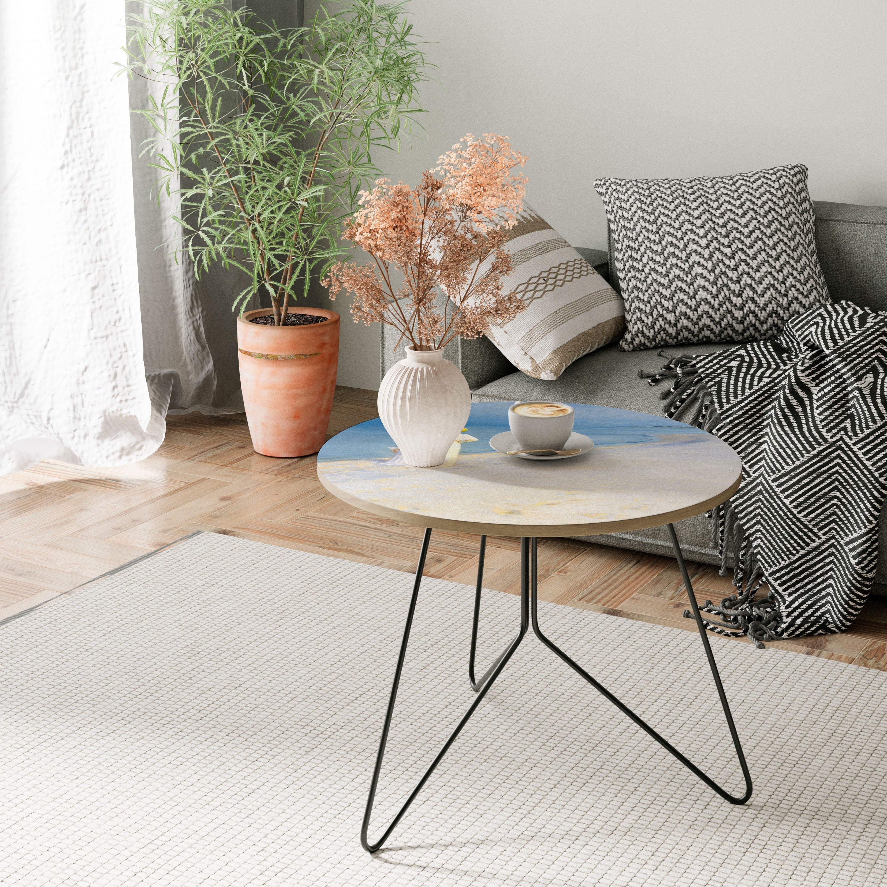 SUMMER EVENING ON SKAGEN'S BEACH Coffee Table 69