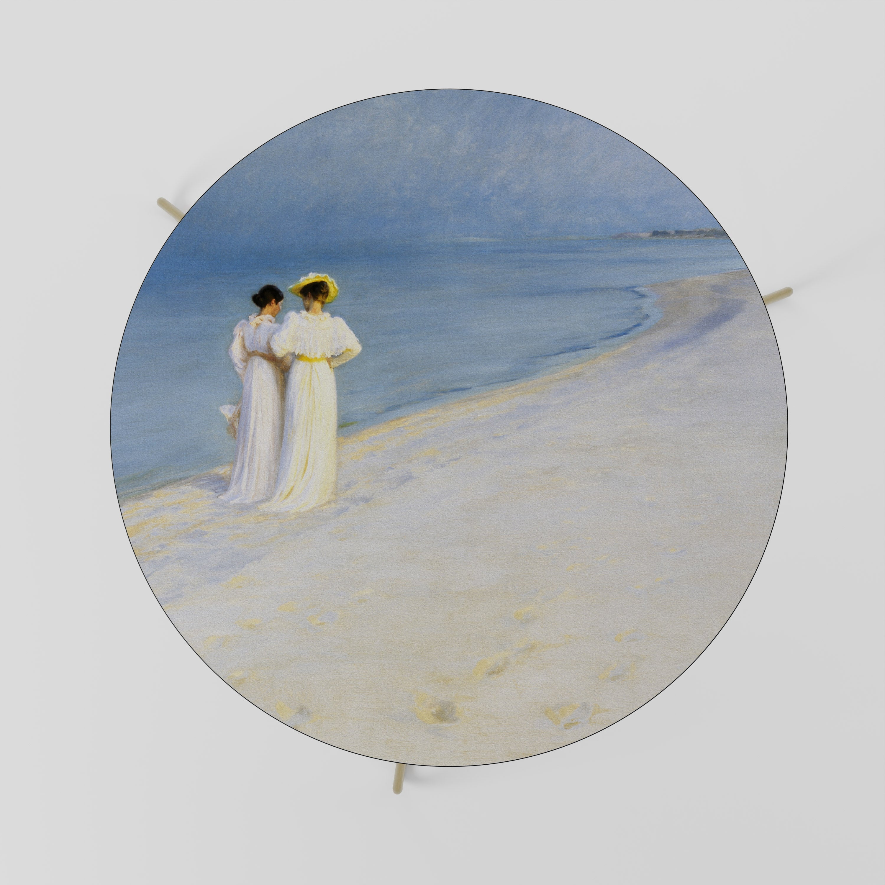 SUMMER EVENING ON SKAGEN'S BEACH Coffee Table 69