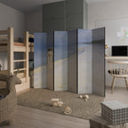 SUMMER EVENING ON SKAGEN'S BEACH 6-Panel Room Divider