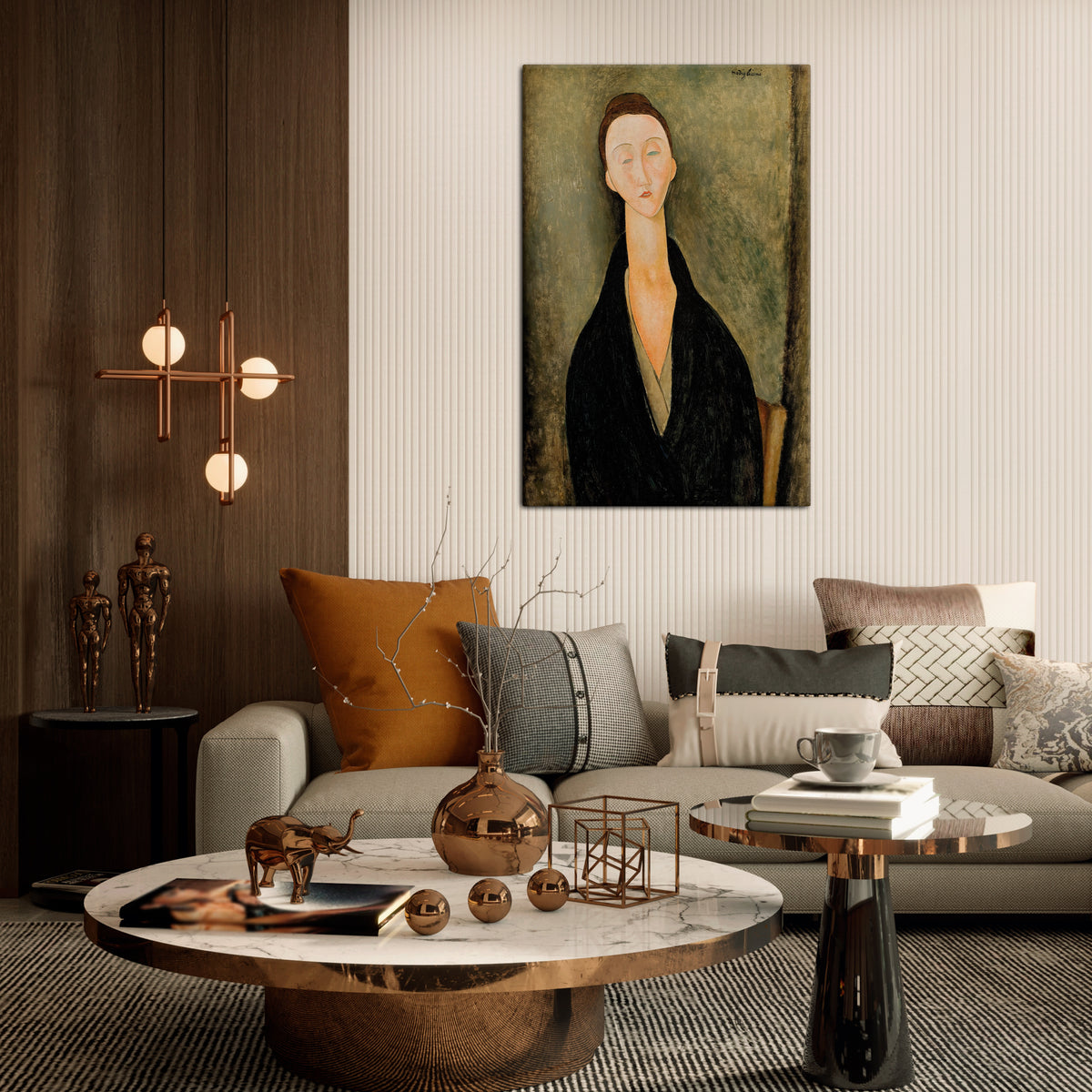 AMEDEO MODIGLIANI Κατακόρυφος Πίνακας σε Καμβά