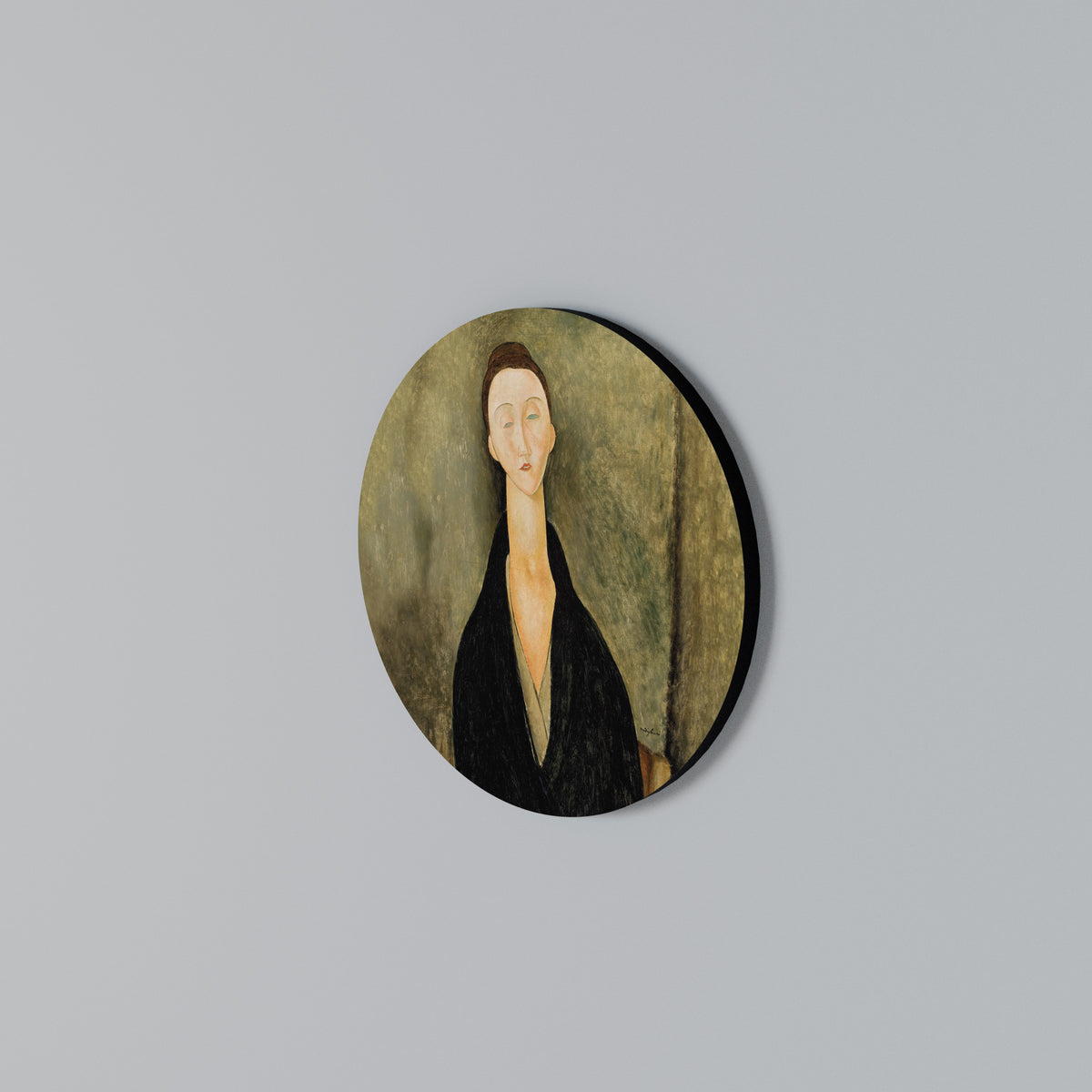 AMEDEO MODIGLIANI Στρογγυλός πίνακας ζωγραφικής