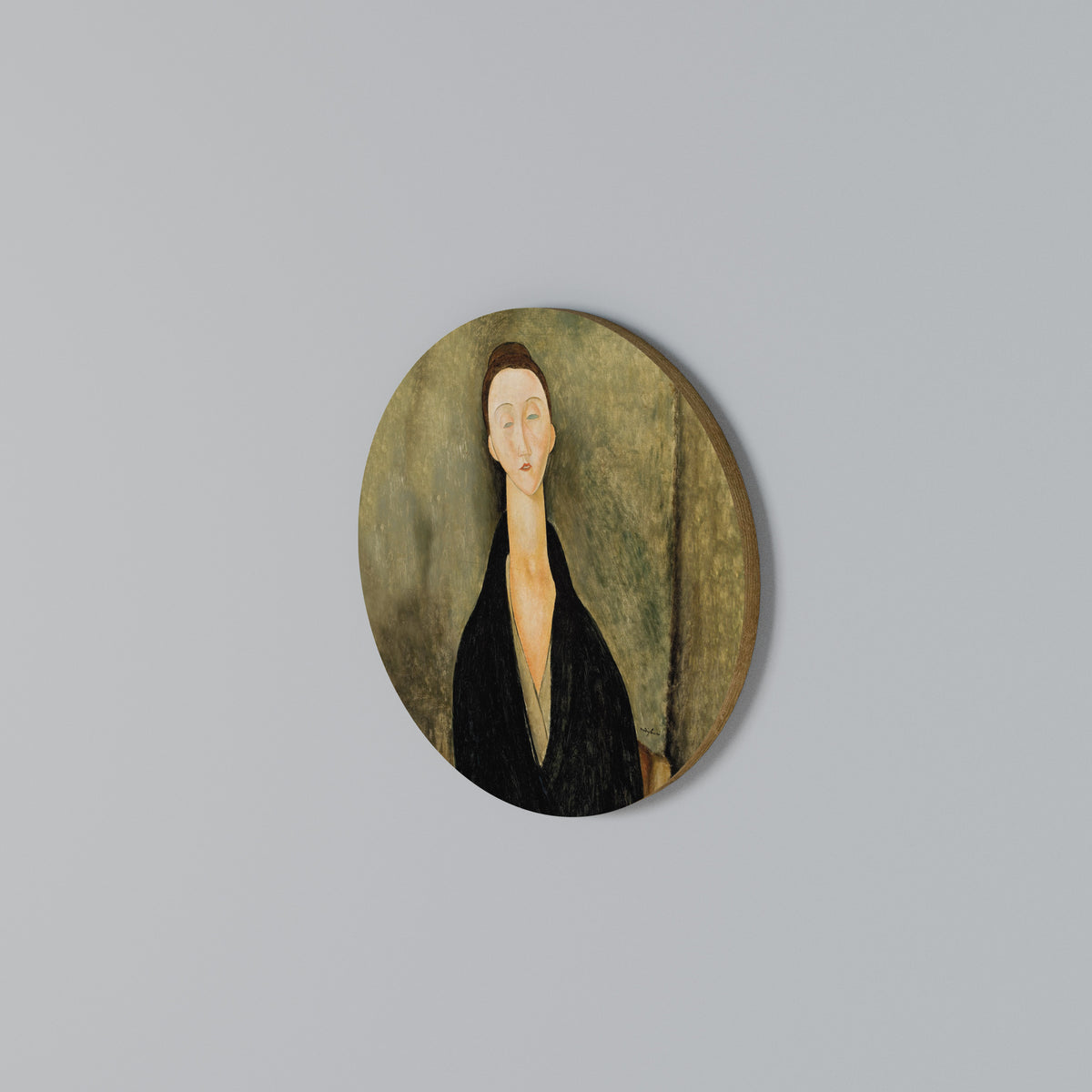 AMEDEO MODIGLIANI Στρογγυλός πίνακας ζωγραφικής