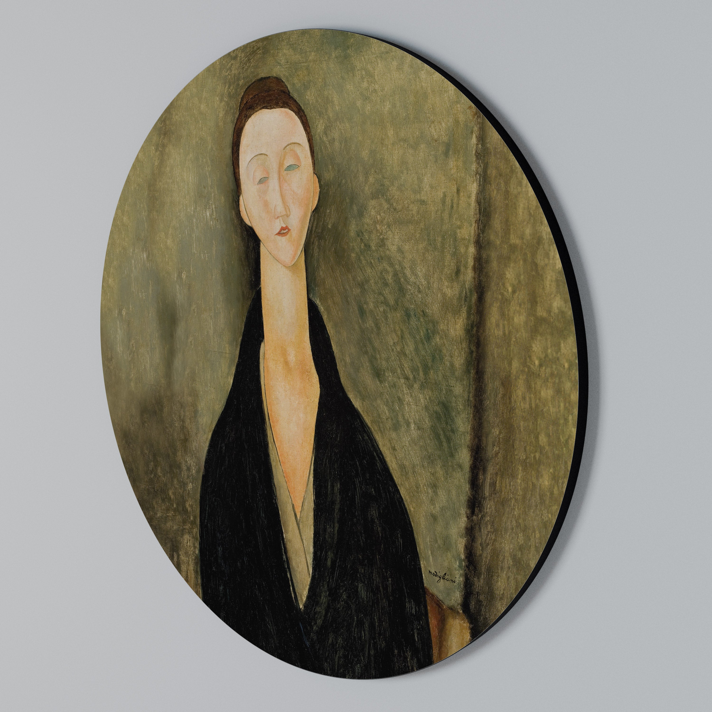 AMEDEO MODIGLIANI Round Wall Art