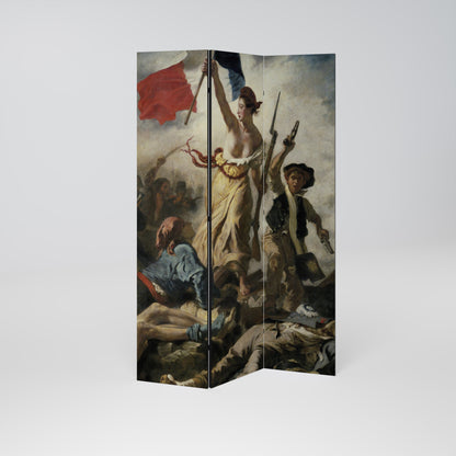 LIBERTY LEADING THE PEOPLE Παραβάν με 3 πάνελ