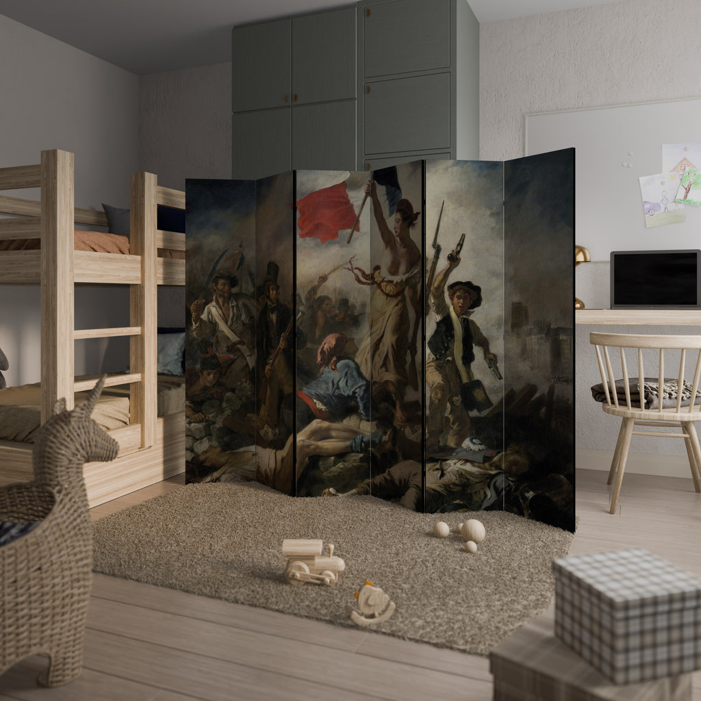 LIBERTY LEADING THE PEOPLE Παραβάν με 6 πάνελ