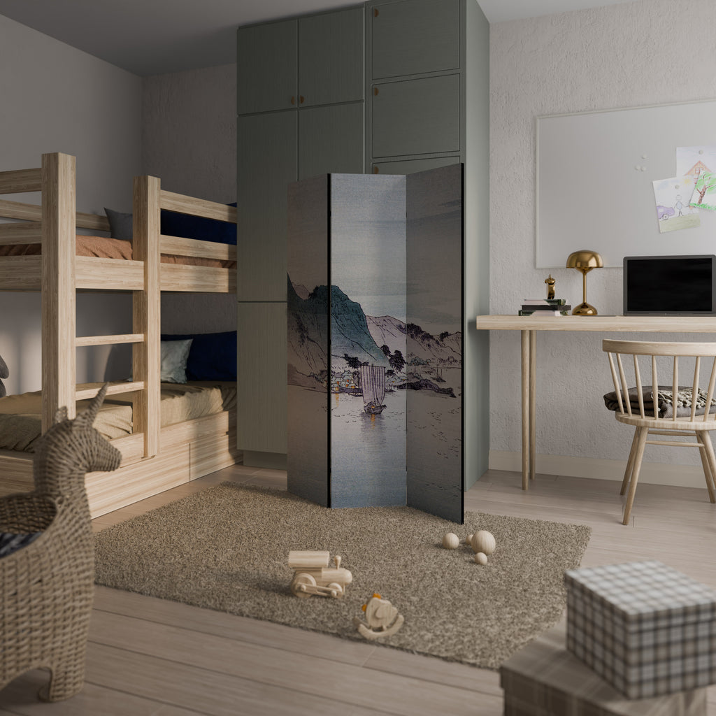 YĹŞGURE NO HANSEN 3-Panel Room Divider