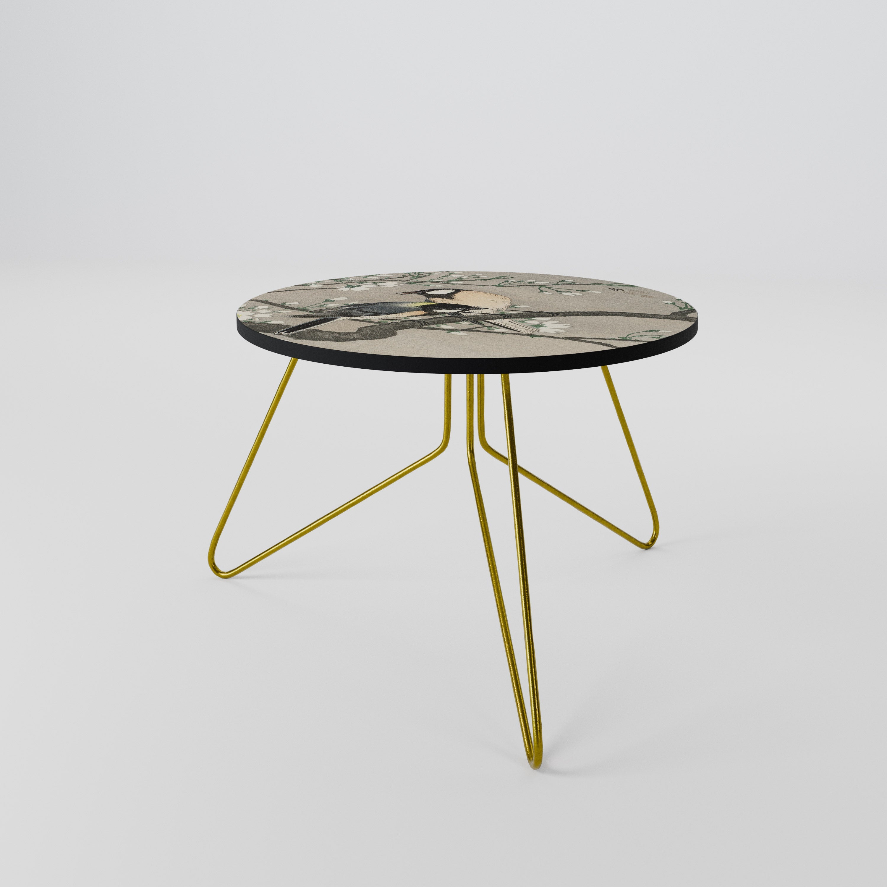 TITS ON CHERRY BRANCH Coffee Table 60