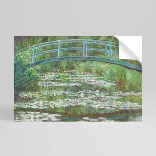 JAPANESE FOOTBRIDGE Αυτοκόλλητη Αφίσα οριζόντια