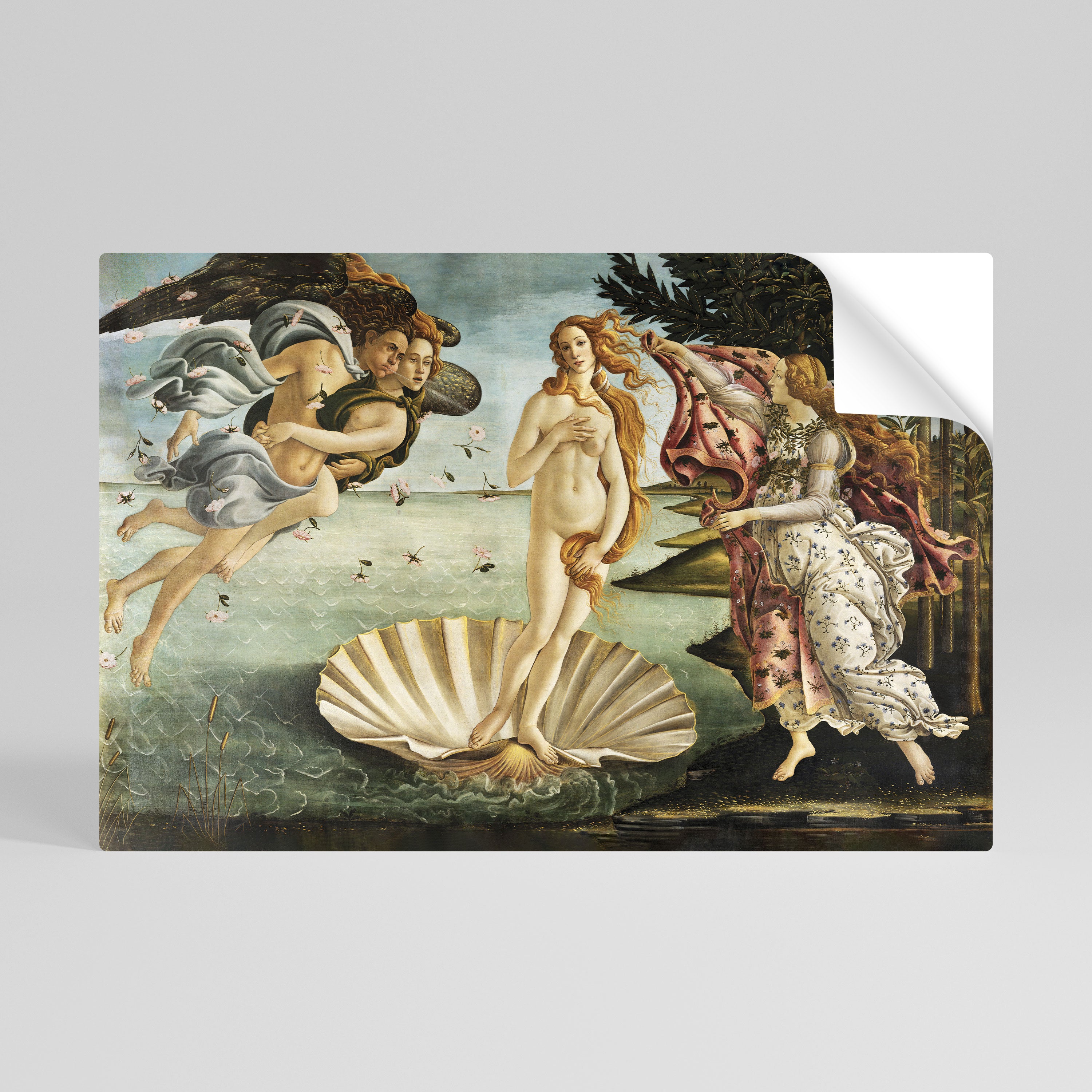DIVINE BIRTH OF BEAUTY Αυτοκόλλητη Αφίσα οριζόντια