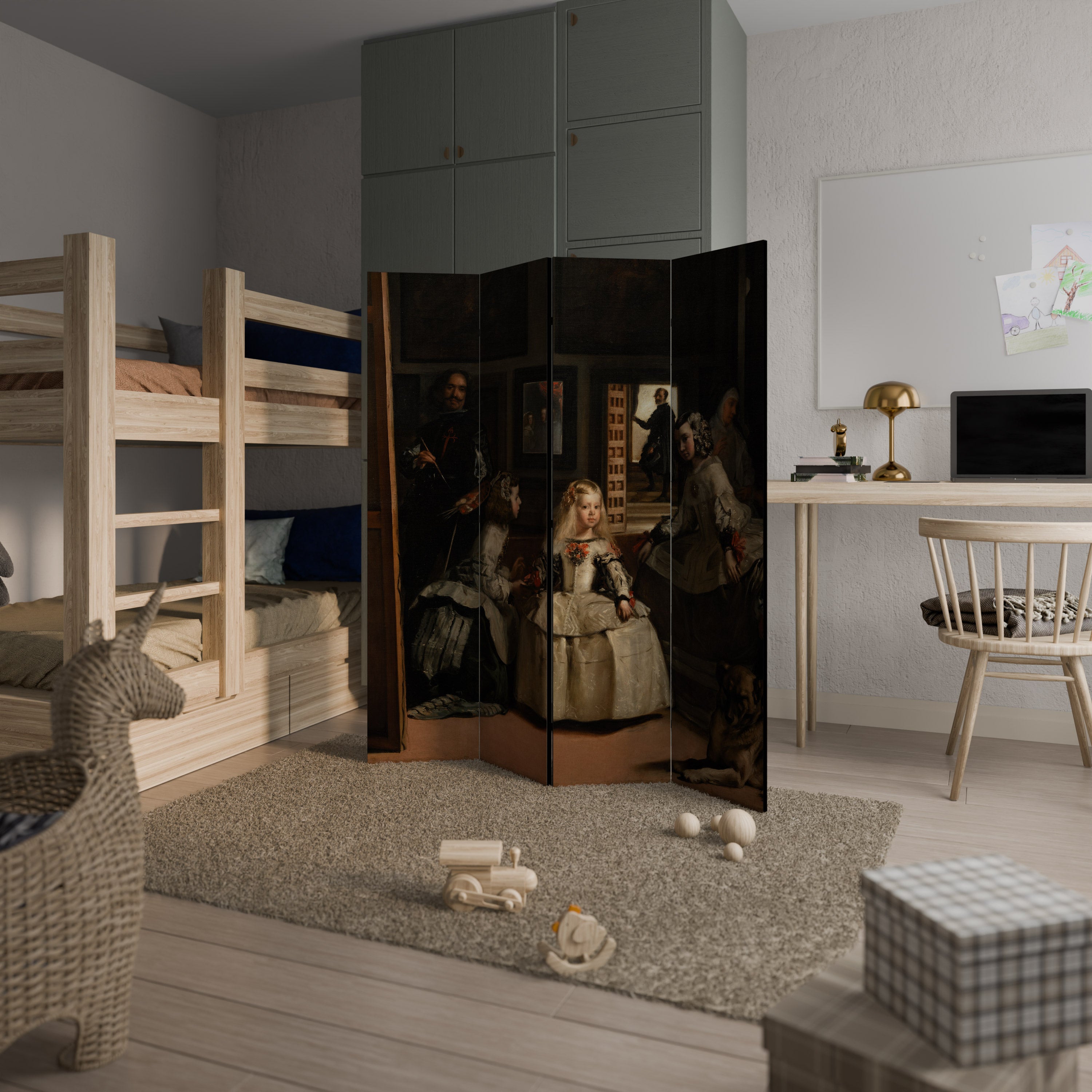 MYSTIQUE OF MOMENTS Παραβάν με 4 πάνελ