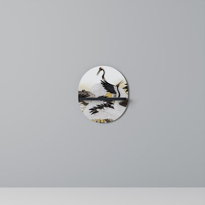 JAPANESE FLOCK OF CRANES Διακοσμητικό Ράφι Art Shelf
