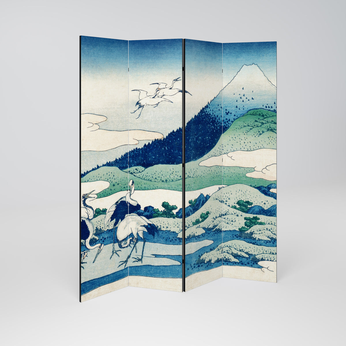 UMEZAWA MANOR 4-Panel Room Divider