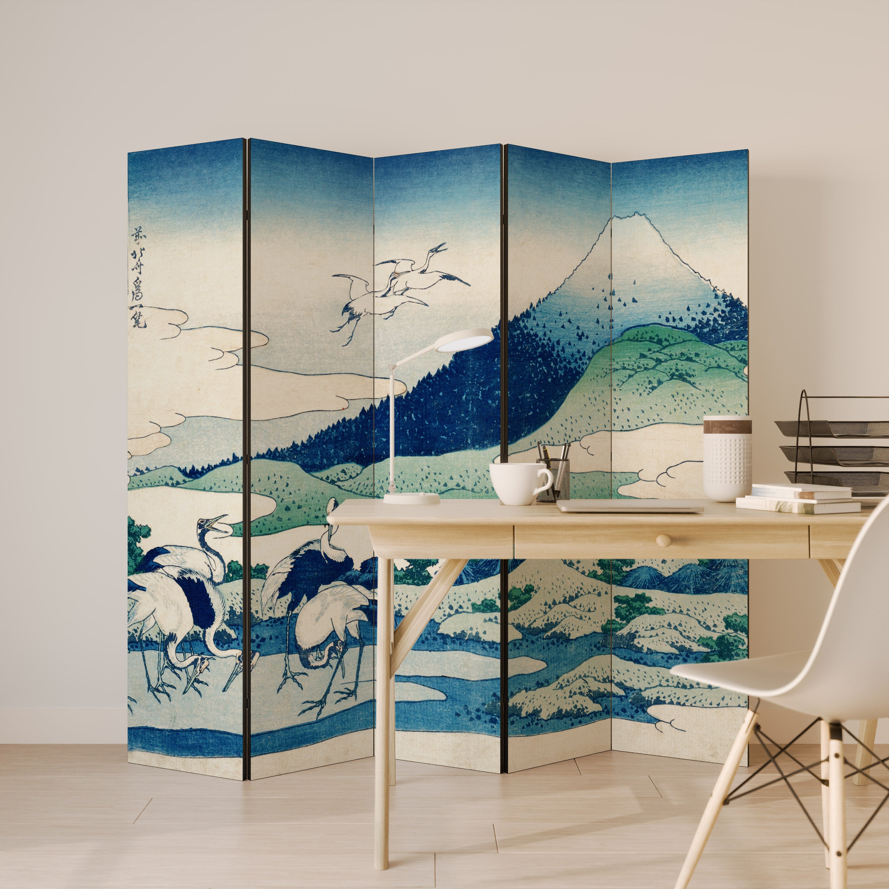 UMEZAWA MANOR 5-Panel Room Divider