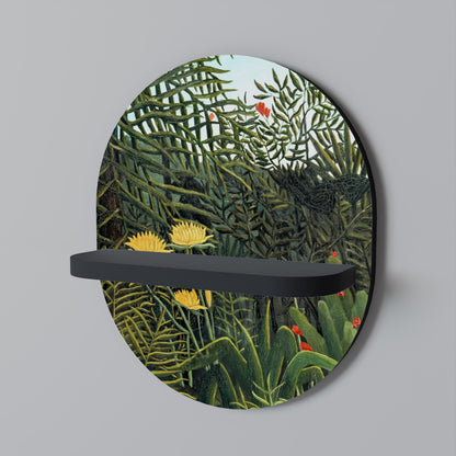 VIRGIN FOREST WITH SUNSET Διακοσμητικό Ράφι Art Shelf