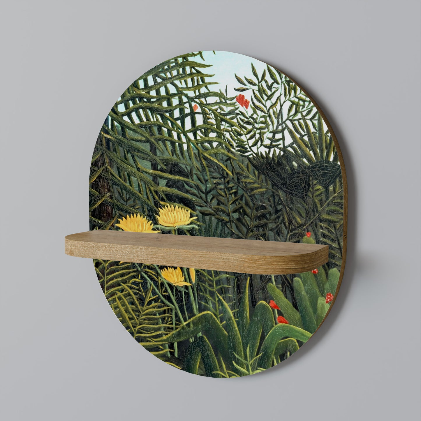 VIRGIN FOREST WITH SUNSET Διακοσμητικό Ράφι Art Shelf