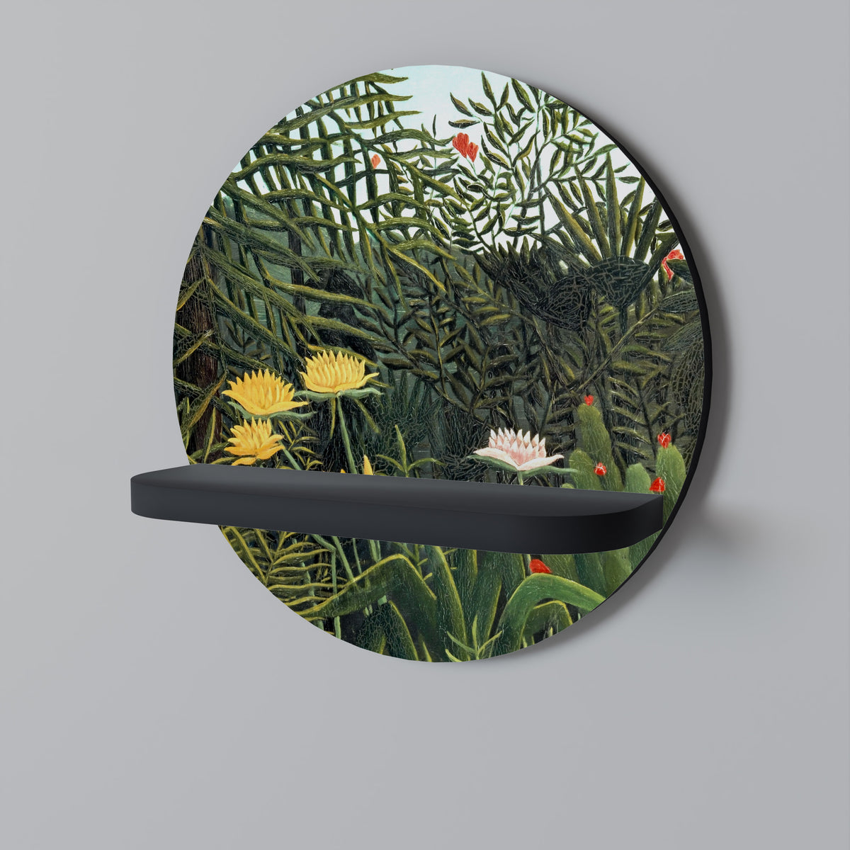 VIRGIN FOREST WITH SUNSET Διακοσμητικό Ράφι Art Shelf