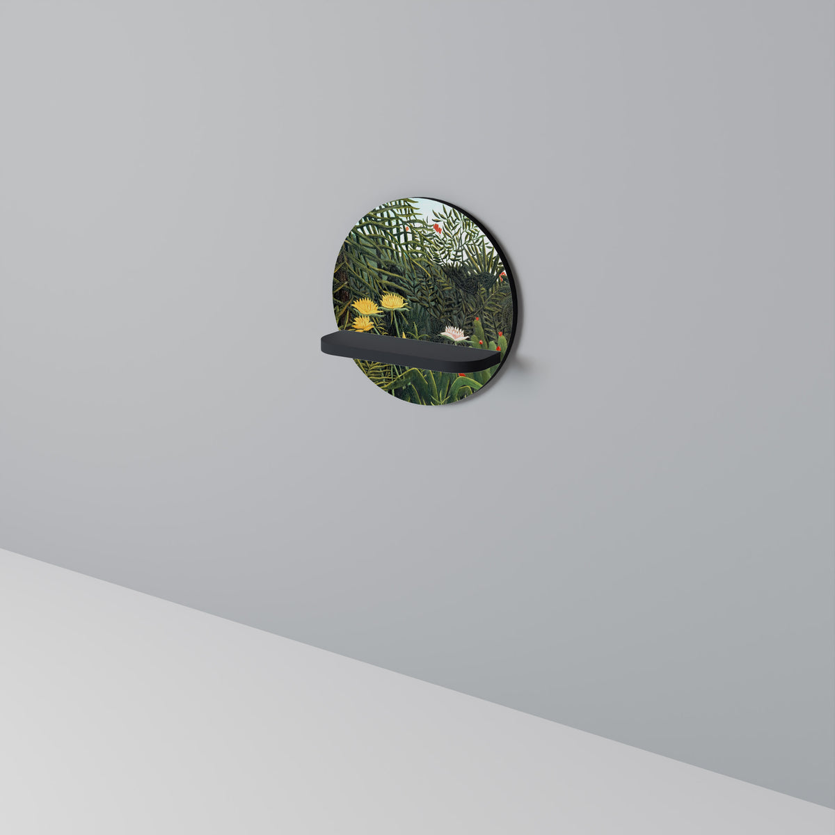 VIRGIN FOREST WITH SUNSET Διακοσμητικό Ράφι Art Shelf