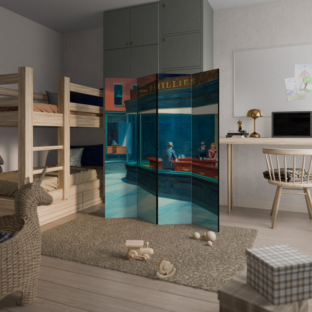 NIGHTHAWKS Παραβάν με 4 πάνελ