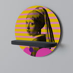 HER WITH A PEARL Διακοσμητικό Ράφι Art Shelf